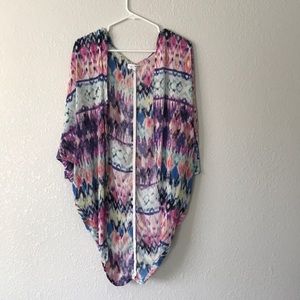 Cotton On multicolored kimono